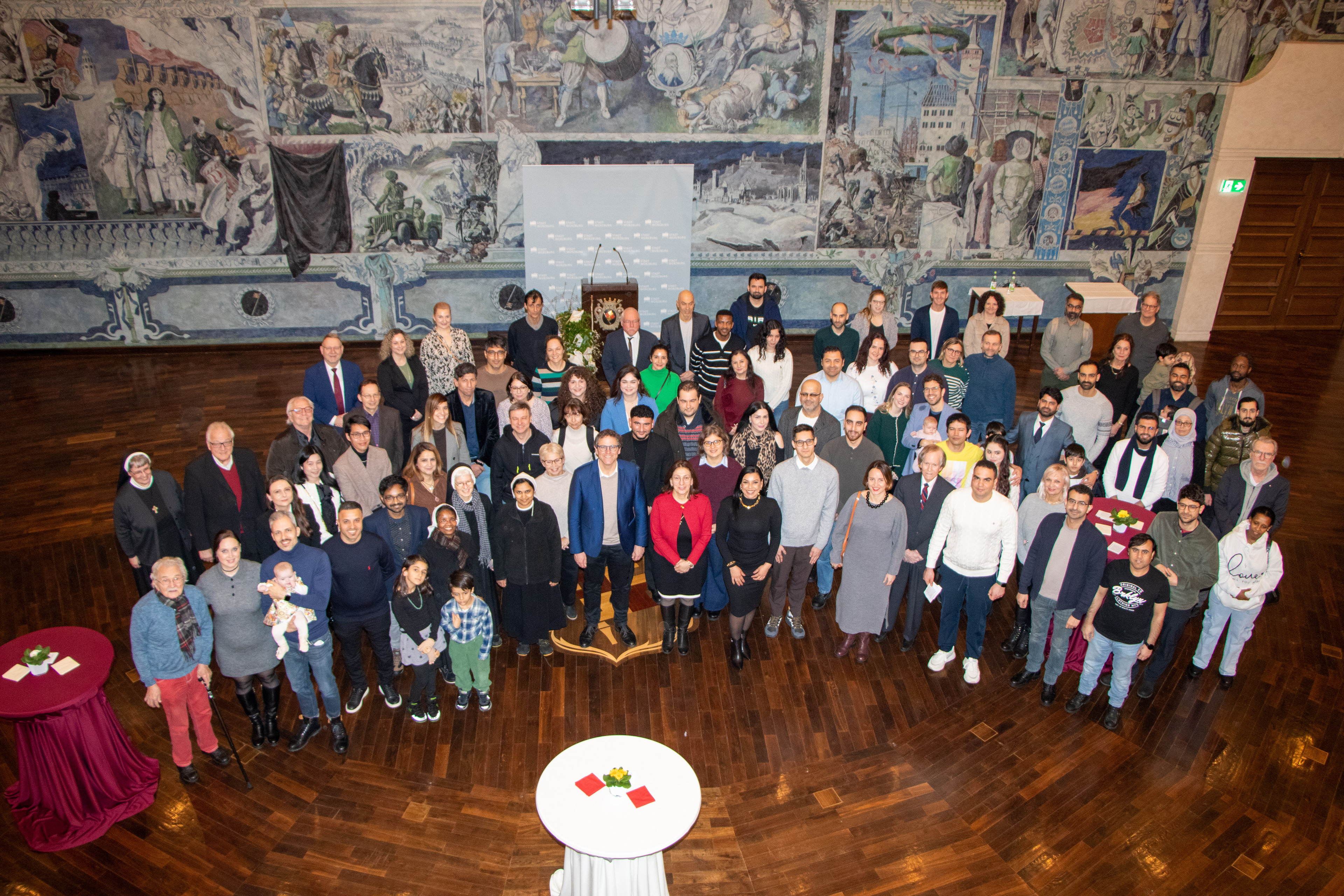 Würzburg: Stadt feiert ihre neuen Bürger