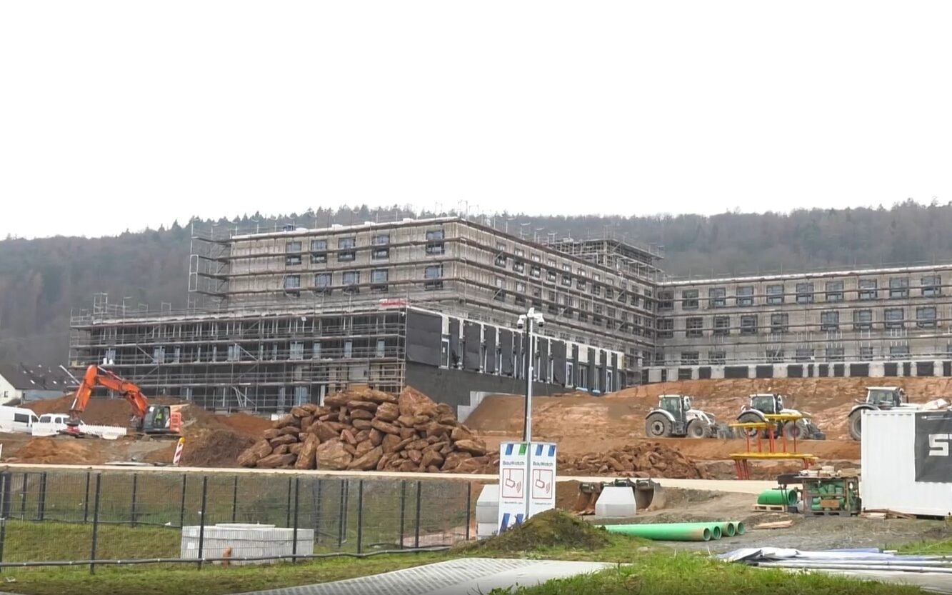 Lohr: An den Kliniken entsteht neuer Wohnraum