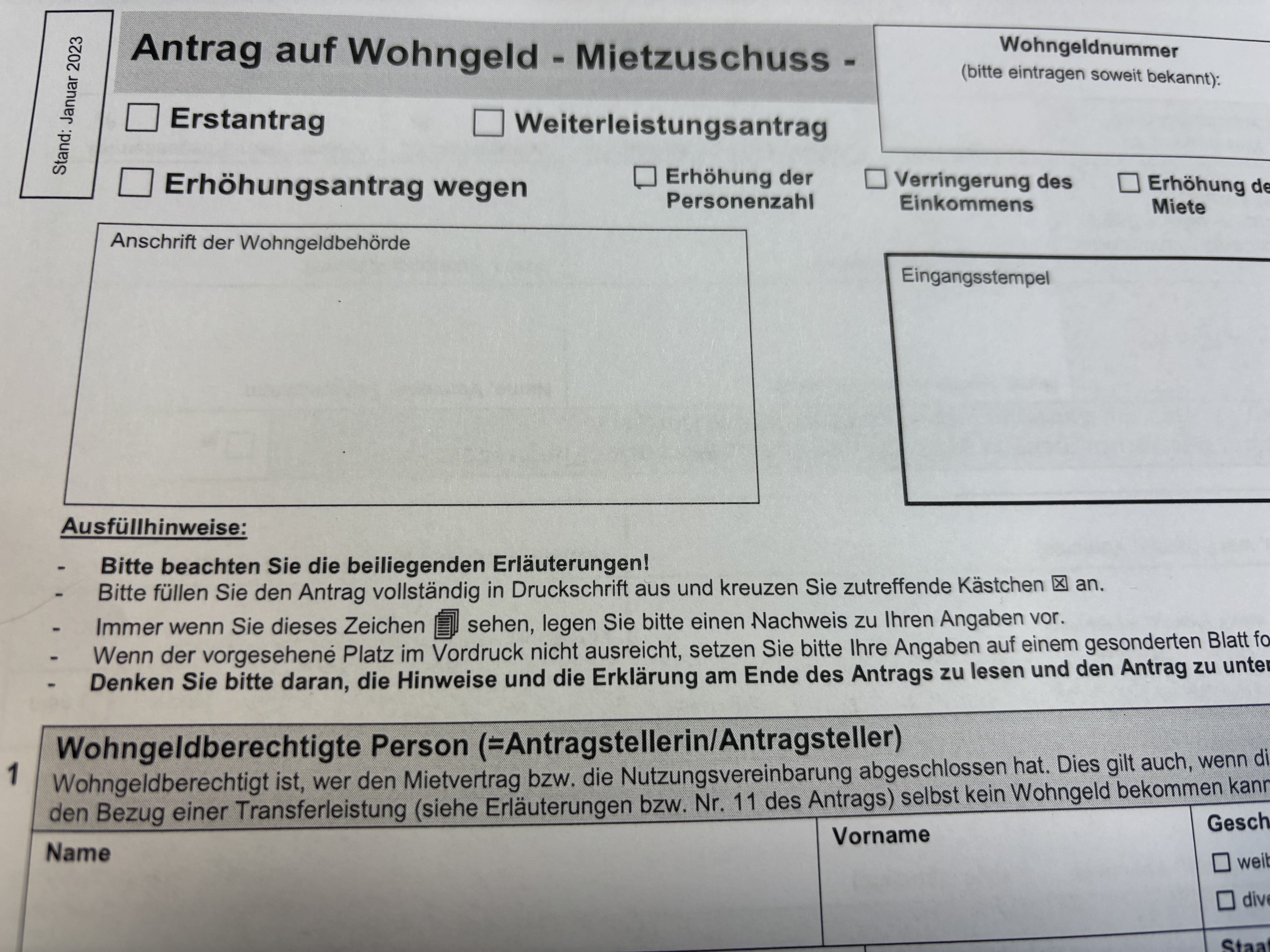Unterfranken: Zahl der Wohngeldempfänger nur leicht gestiegen Unterfranken: Zahl der Wohngeldempfänger nur leicht gestiegen