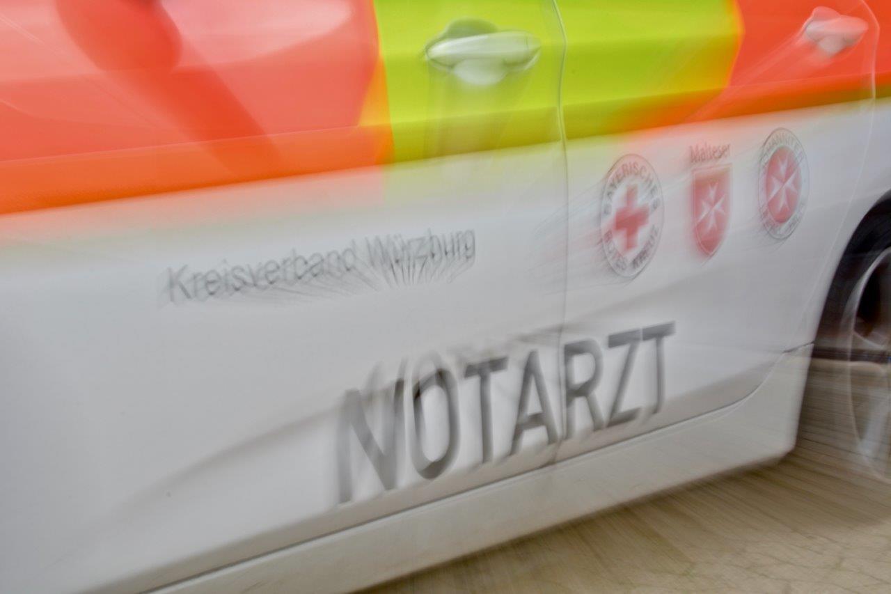 Bad Kissingen: Sieben Verletzte nach Unfall auf der B 286