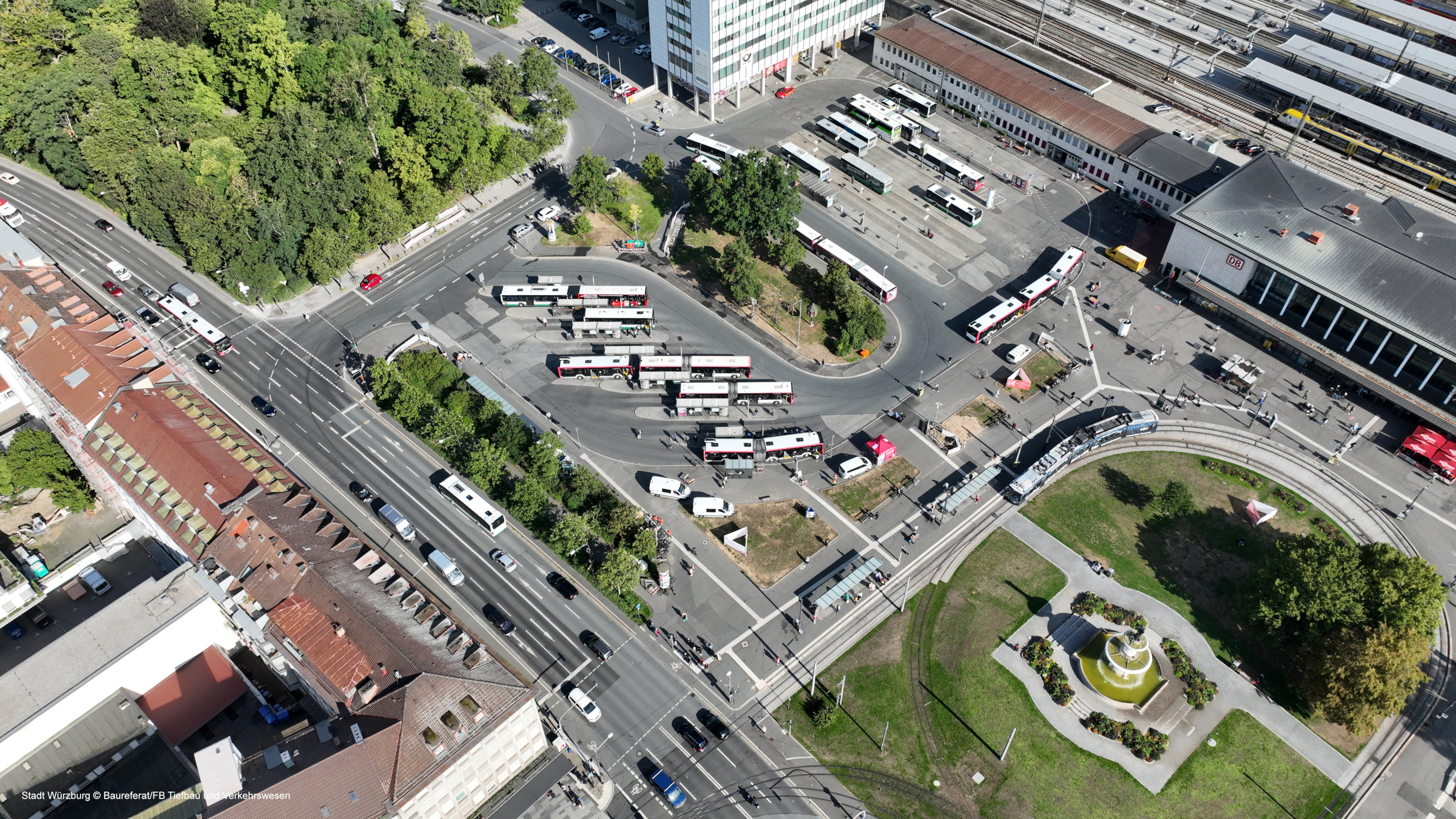 Würzburg: Bürgerbeteiligung für Busbahnhof startet