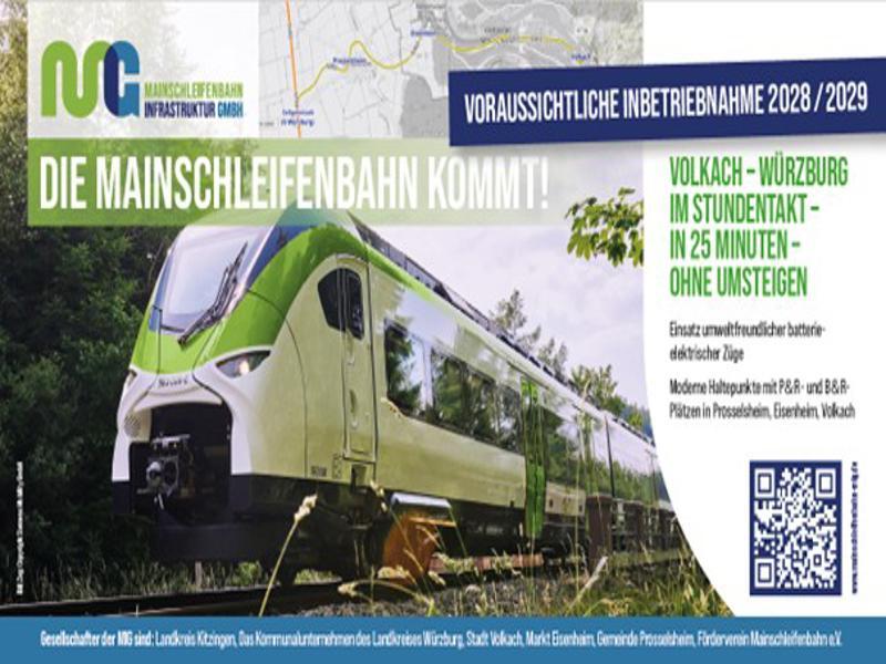 Mainfranken: Das sind die nächsten Schritte bei der Mainscheifenbahn Mainfranken: Das sind die nächsten Schritte bei der Mainscheifenbahn