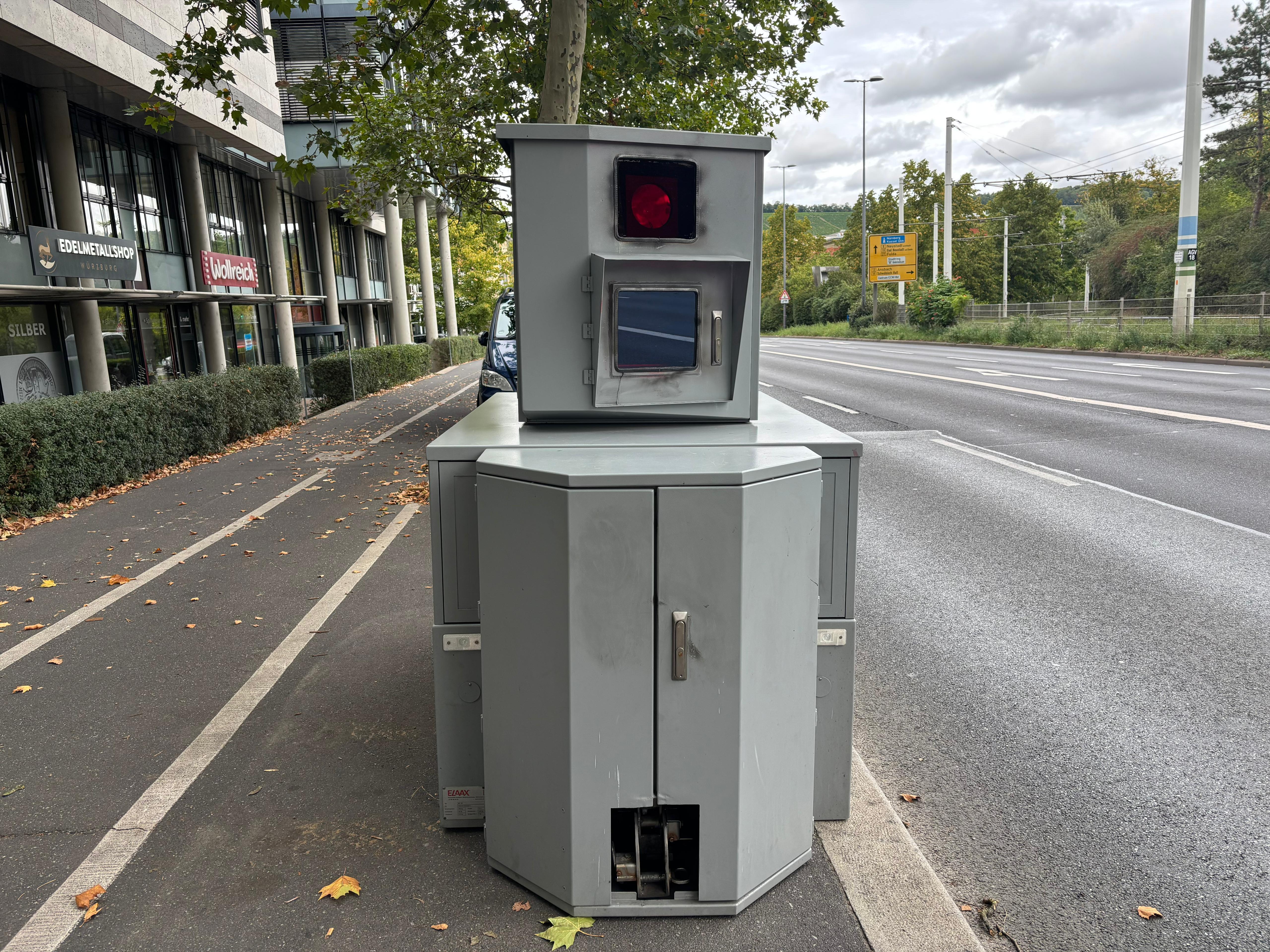 Würzburg: Testphase für mobilen Blitzer ist abgeschlossen