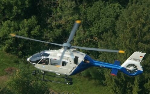Höchberg: Fahndung mit Hubschrauber Höchberg: Fahndung mit Hubschrauber
