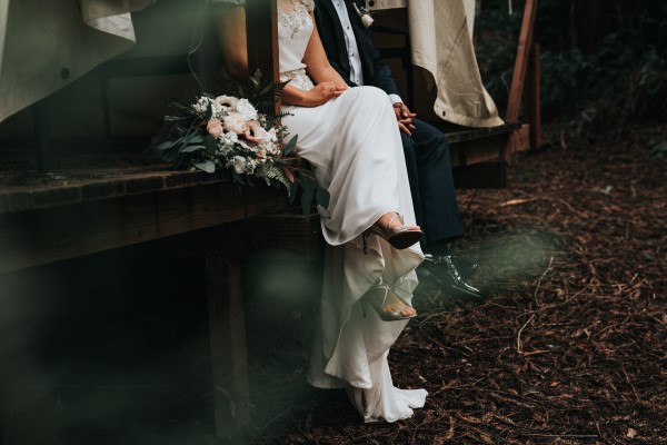 Stilvoller Auftritt auf der Hochzeit