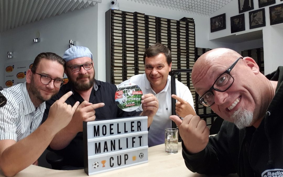 Benni, Steffen und Michael vom Möller Manlift Cup