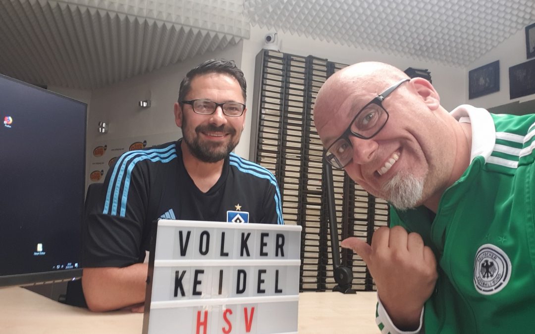 Author und HSV Edelfan Volker Keidel