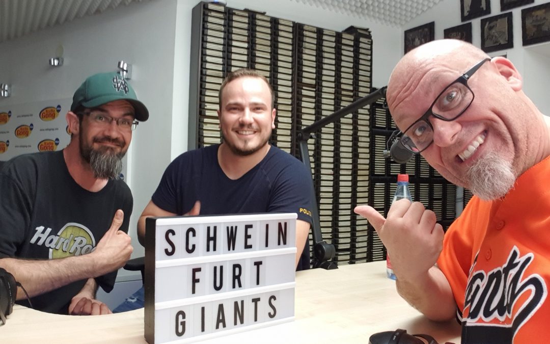 Corey und Florian von den Schweinfurt Giants Baseball