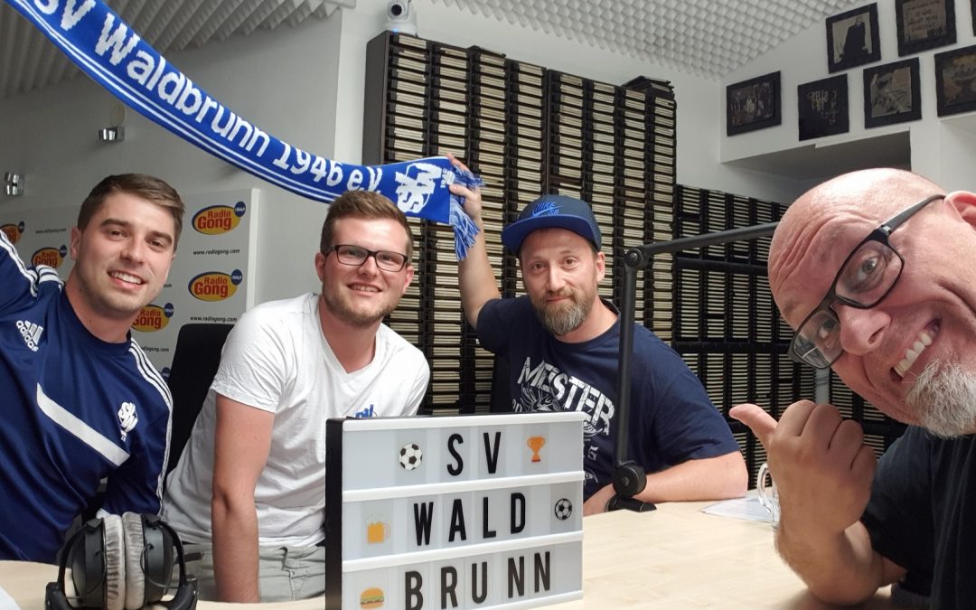 Felix Schrauth, Bene Fiederling und Christoph Mack vom SV Waldbrunn