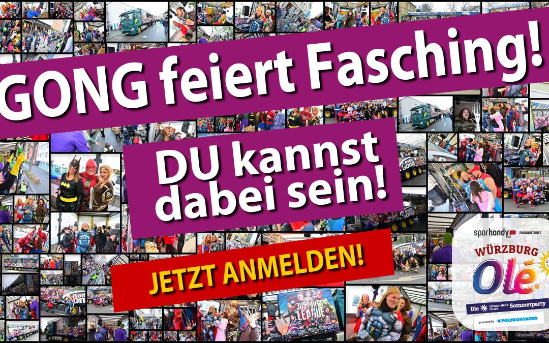 Hey, das geht ab! GONG feiert die ganze Stadt!