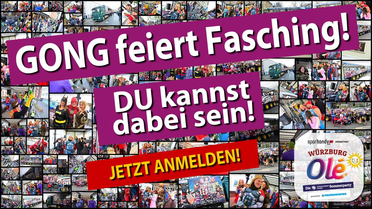 Hey, das geht ab! GONG feiert die ganze Stadt!